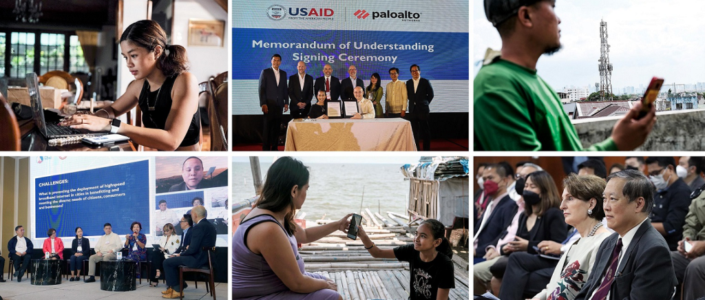 montage of USAID work